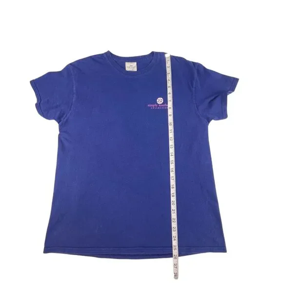 Simply Southern There Medium Blue Camping Graphic Print Adventure Seeker Tee - Picture 4 of 8